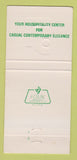 Matchbook Cover - Leisure Furniture Ocean City Bethany Beach DE 30 Strike