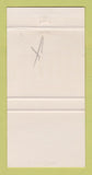 Matchbook Cover - Matelas Laviolette QC girlie 30 Strike