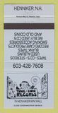 Matchbook Cover - Tune Inn Records Music Henniker NH 30 Strike