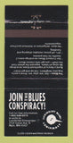 Matchbook Cover - Blues Conspiracy Minneapolis MN music WEAR 30 Strike