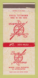 Matchbook Cover - Southwest Liquors Amarillo TX 30 Strike