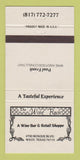 Matchbook Cover - The Wine Rack Liquor Waco TX 30 Strike