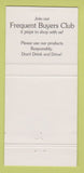 Matchbook Cover - Avon Liquor Store Avon Colorado 30 Strike