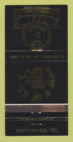 Matchbook Cover - CHRL Roverval QC Ya Pas de Robleme WEAR 30 Strike