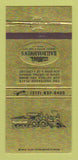 Matchbook Cover - Railroadmen's Savings Loan Indianapolis IN Carmel 30 Strike