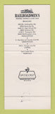 Matchbook Cover - Railroadmen's Savings Loan Indianapolis IN Carmel 30 Strike