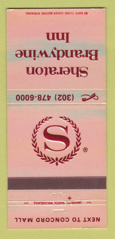Matchbook Cover - Sheraton Brandywine Inn Wilmington DE 30 Strike