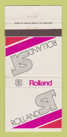 Matchbook Cover - Rolland St Paper  30 Strike