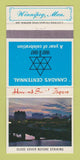 Matchbook Cover - Howard Smith Paper 1967 Halifax NS Domtar WORN 30 Strike