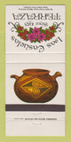 Matchbook Cover - Las Casuelas Terraza 30 Strike