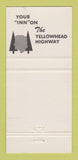 Matchbook Cover - Holiday Inn Mustache Yorkton SK WEAR 30 Strike