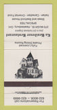 Matchbook Cover - La Residence Restaurant Hawkesburg ON 30 Strike