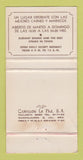 Matchbook Cover - La Hacienda Restaurant Puerto Vallarta Mexico WEAR 30 Strike