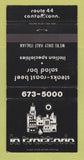 Matchbook Cover - La Trattoria Restaurant Italian Canton CT 30 Strike