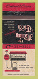 Matchbook Cover - Flaming Torch Restaurant Mount Prospect IL 30 Strike