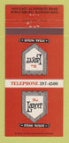 Matchbook Cover - Lancer Steak House Schaumburg IL 30 Strike