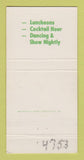 Matchbook Cover - Flaherty's Restaurant Louisville KY 30 Strike