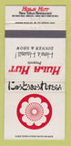 Matchbook Cover - Hula Hut New Tokyo Restaurant Honolulu Hawaii WEAR 30 Strike