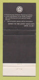Matchbook Cover - Hula Hut New Tokyo Restaurant Honolulu Hawaii WEAR 30 Strike