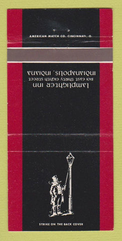 Matchbook Cover - Lamplighter Inn Indianapolis IN 30 Strike