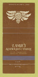 Matchbook Cover - Lamie's Restaurant Taver nHampton NH WEAR 30 Strike