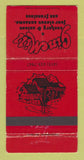 Matchbook Cover - Gin Mill Restaurant San Francisco CA WEAR 30 Strike