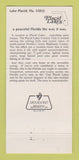 Matchbook Cover - Placid Lakes Country Club Lake Placid FL 30 Strike