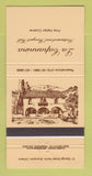 Matchbook Cover - La Capannina Restaurant Italian Brampton ON 30 Strike
