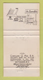 Matchbook Cover - Carnes Asadas Tolsa Guadalajara Mexico 30 Strike