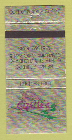 Matchbook Cover - Gizelle's Restaurant Cleveland OH 30 Strike