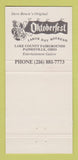 Matchbook Cover - Hofbrau Haus Restaurant Cleveland OH 30 Strike