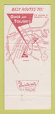 Matchbook Cover - Gage and Tollner Restaurant Brooklyn NY 30 Strike