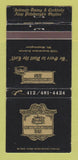 Matchbook Cover - Georgetowne Inn Mount Washington PA 30 Strike