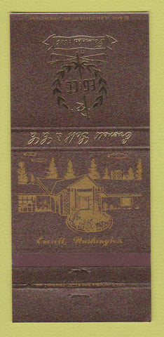 Matchbook Cover - Everett Golf and Country Club WA 30 Strike