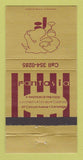 Matchbook Cover - Fontasia Restaurant Cambridge MA Lido Room 30 Strike