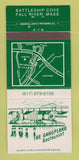 Matchbook Cover - Gangplank Restaurant Fall River MA 30 Strike