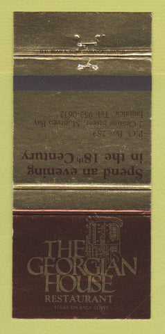Matchbook Cover - Georgian House Restaurant Montego Bay Jamaica 30 Strike