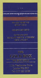 Matchbook Cover - The Gold Box London UK Jewelry Pawn 30 Strike