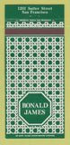 Matchbook Cover - Ronald James San Francisco CA Antiques Art 30 Strike