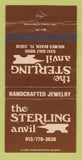 Matchbook Cover - Sterling Anvil Jewelry Holmes Beach FL WEAR 30 Strike