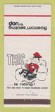 Matchbook Cover - Bostrom Seating Milwaukee WI 30 Strike