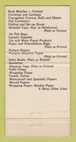 Matchbook Cover - Sterling Paper Products Toronto ON 30 Strike