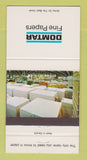 Matchbook Cover - Domtar Fine Papers 30 Strike