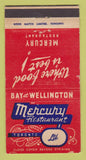 Matchbook Cover - Mercury Restaurant Toronto ON WEAR 30 Strike