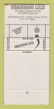 Matchbook Cover - Shanghai Lil's Saloon Surf Shop Dallas TX 30 Strike