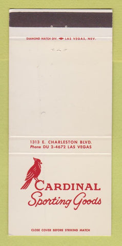 Matchbook Cover - Cardinal Sporting Goods Las Vegas NV WEAR 30 Strike