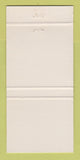 Matchbook Cover - Pacific Tennis Squash Badminton String New Zealand 30 Strike