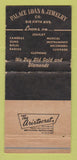Matchbook Cover - Palace Loan & Jewelry San Diego CA 30 Strike