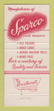 Matchbook Cover - SP Richards Paper Atlanta GA Charlotte NC Miami FL 30 Strike