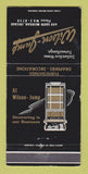 Matchbook Cover - Wilson Jump Home Furnishings Drapes Chicago IL 30 Strike